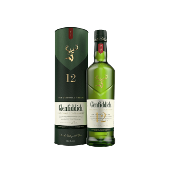 Glenfiddich Single Malt Scotch Whisky 12 Anni