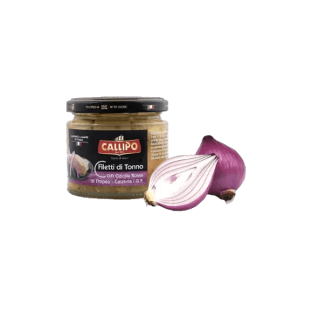 Filetti di Tonno Callipo con Cipolla Rossa di Tropea