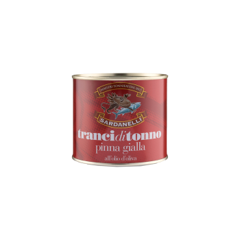 Tranci di Tonno Sardanelli Pinna Gialla all’Olio di Oliva...