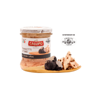 Trancetti di Tonno Callipo con Tartufo Urbani gr. 170