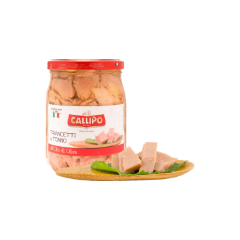 Trancetti di Tonno Callipo all'Olio di Oliva gr. 550