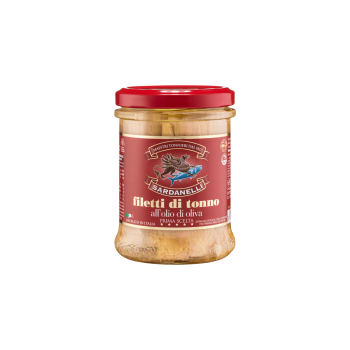 Filetti di Tonno Sardanelli in Vetro gr. 300