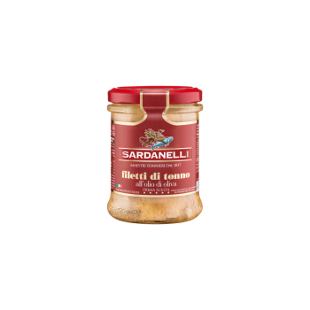 Filetti di Tonno Sardanelli in Vetro gr. 190