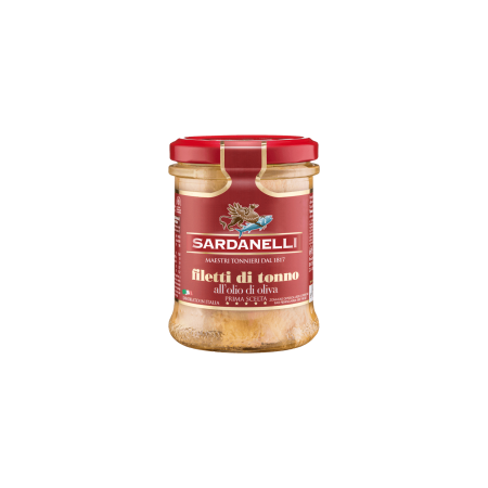 Filetti di Tonno Sardanelli in Vetro gr. 190