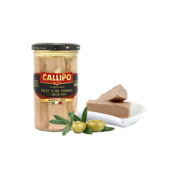 Tonno Callipo "Riserva Oro" in vetro gr. 250