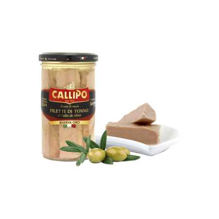 Tonno Callipo "Riserva Oro" in vetro gr. 250