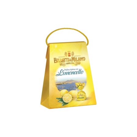 Pralina Cioccolato Bianco Ripieno di Limoncello gr. 150