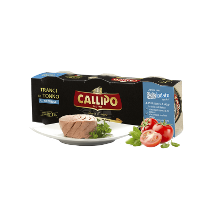 Tonno Callipo "Naturale" Riserva Oro gr. 70x3