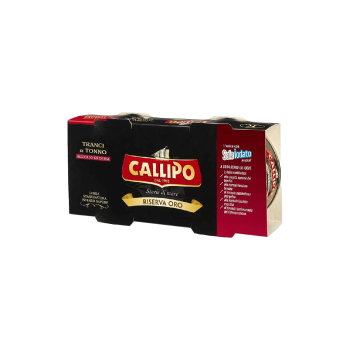 Tonno Callipo all'Olio di Oliva gr. 140x2