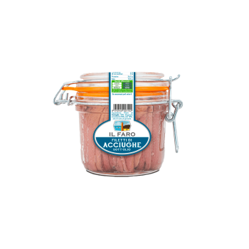 Filetti di Acciughe in Olio di Semi di Girasole gr. 230