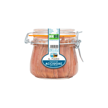 Filetti di Acciughe in Olio di Semi di Girasole gr. 580