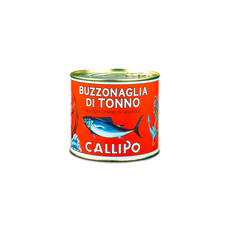 Buzzonaglia di Tonno Callipo all'olio di semi di girasole gr. 620