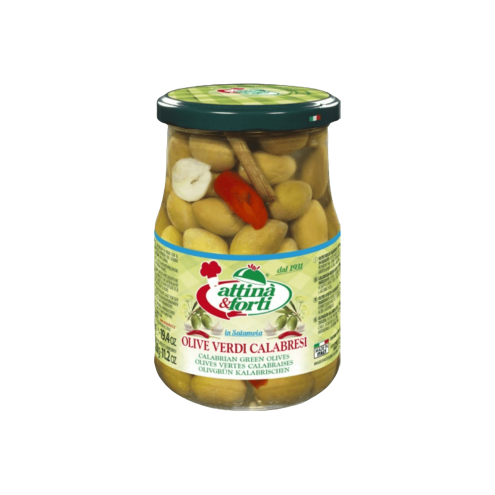 Olive Verdi Calabresi in Salamoia gr. 580