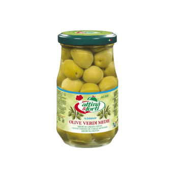 Olive Verdi Medie in Salamoia gr. 580