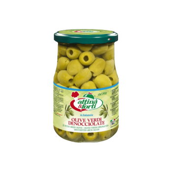 Olive Verdi Denocciolate in Salamoia gr. 580