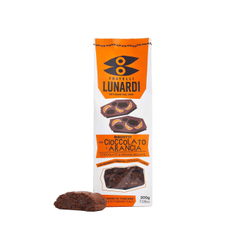 Biscotti Lunardi al Cioccolato e Arancia gr. 200